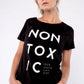 Women T-Shirt NON-TOXIC style black - ERDBÄR #Worldchanger