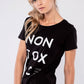 Women T-Shirt NON-TOXIC style black - ERDBÄR #Worldchanger