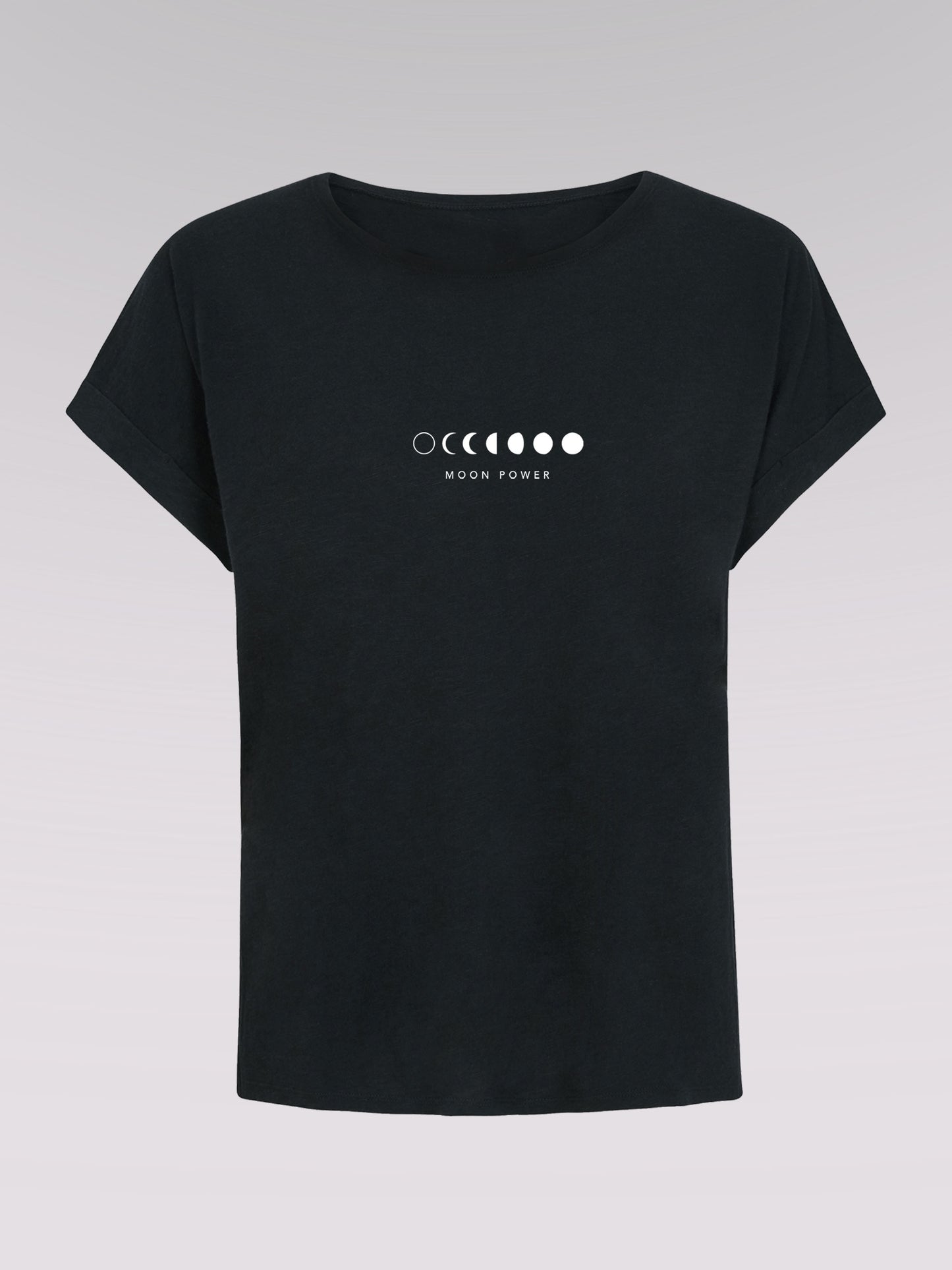 Damen T-Shirt MONDKRAFT (schwarz)